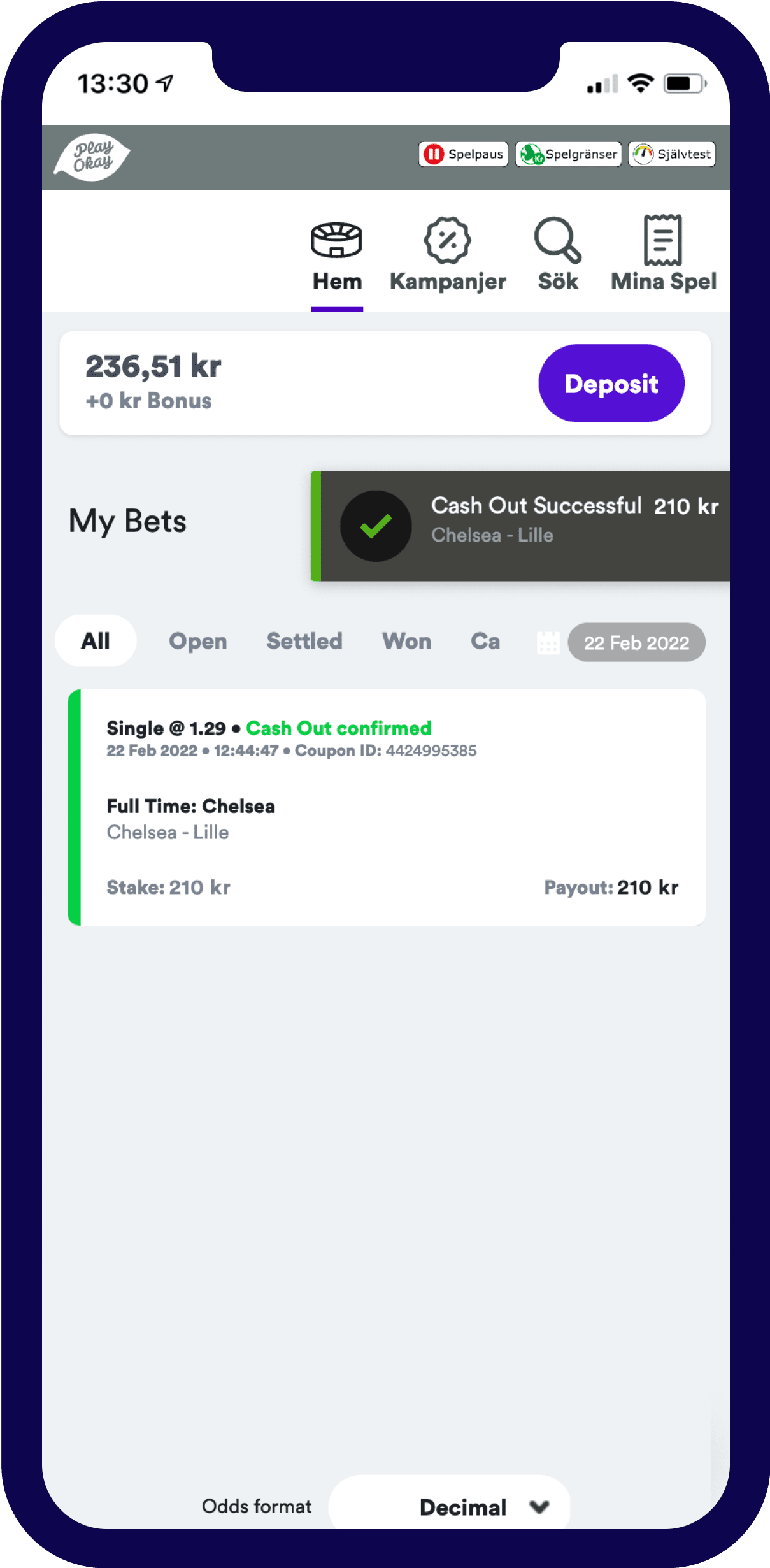 Cashout SE