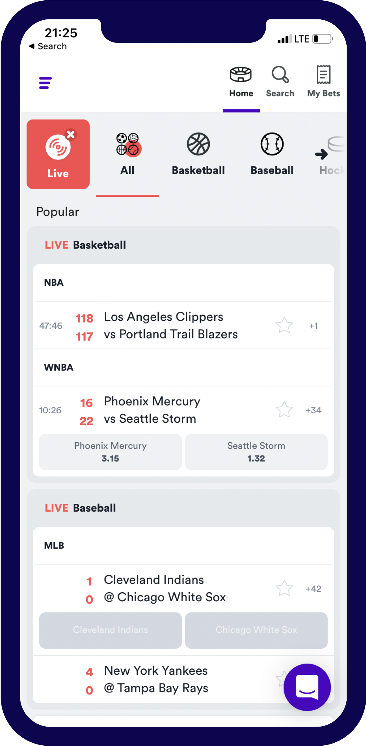 Sports betting stocks