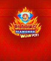 9 Blazing Diamonds WowPot!