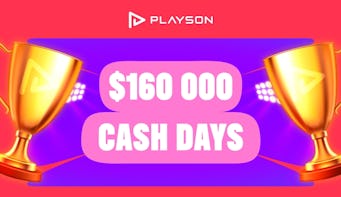 Join Playson CashDays 160k Tournament