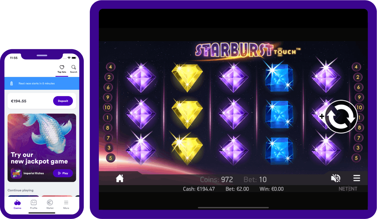 Mejor en la app de Casumo