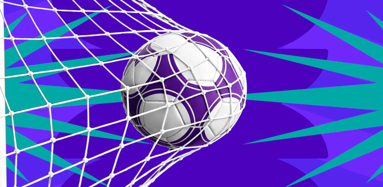 World Cup 2026 Goal Football in net
